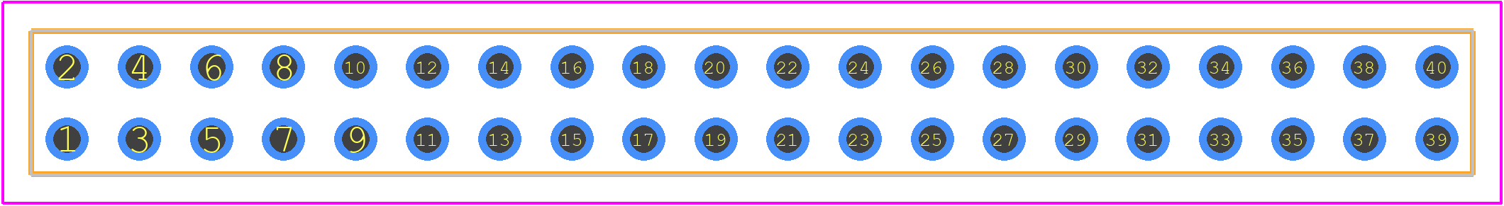 2-534206-0 - TE Connectivity PCB footprint - Other - Other - 2-534206-0-2