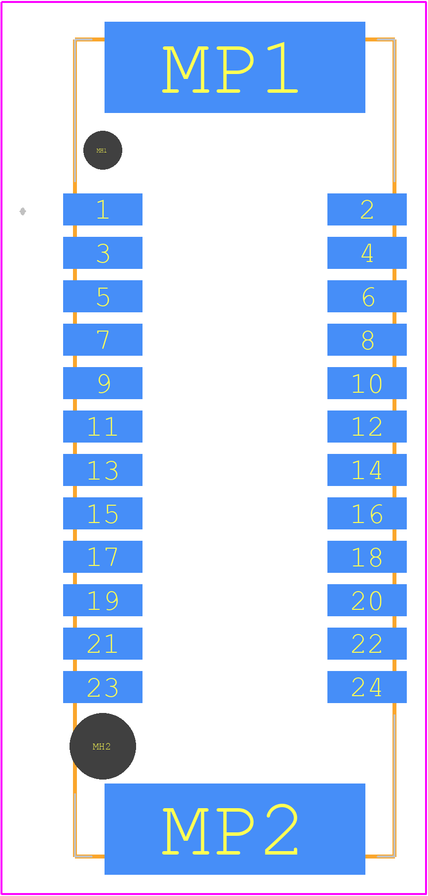 1717394-2 - TE Connectivity PCB footprint - Other - Other - 1717394-2-1