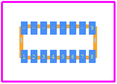 CAY16-332J8LF - Bourns PCB footprint - Other - Other - CAY16-332J8LF-5