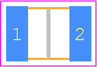 RN73H2ETTD1331B10 - KOA Speer PCB footprint - Resistor Chip - Resistor Chip - 2E (1210)_2021