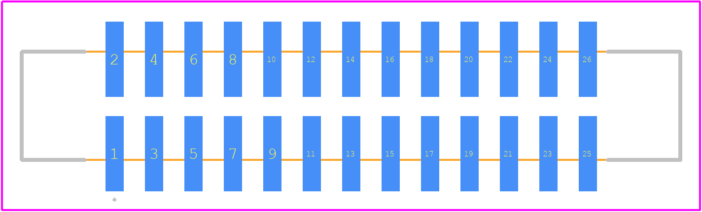 957226-2000-AR-TP - 3M PCB footprint - Other - Other - 957226-2000-AR-TP-2