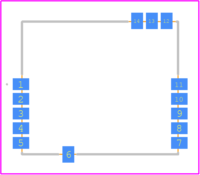 SPSGRFC-915 - STMicroelectronics PCB footprint - Other - Other - SPSGRFC-915