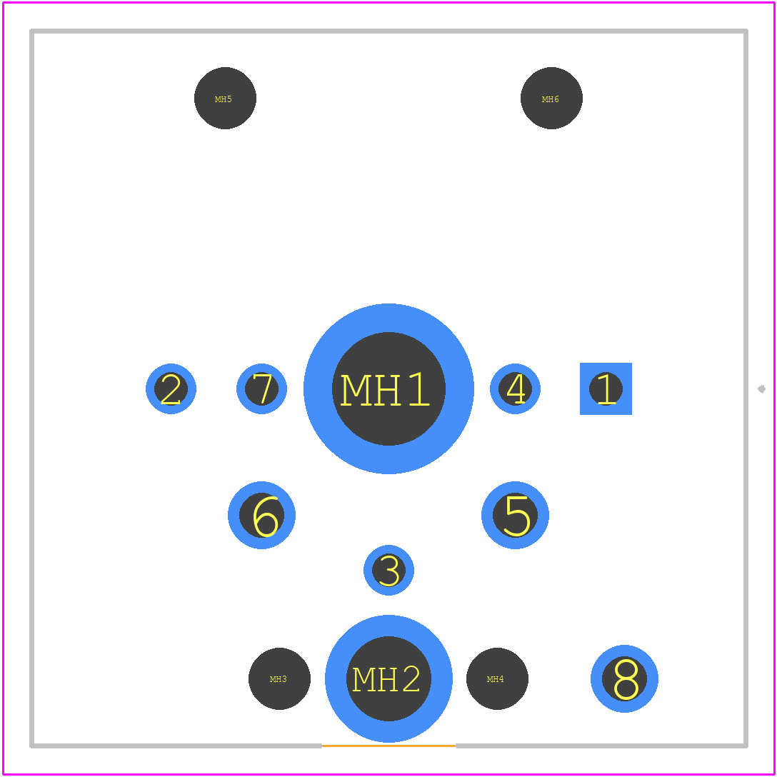 NCJ6FA-V - Neutrik PCB footprint - Other - Other - NCJ6FA-V-1