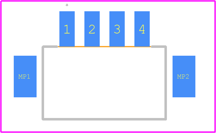 2-292175-4 - TE Connectivity PCB footprint - Other - Other - 2-292175-4-1