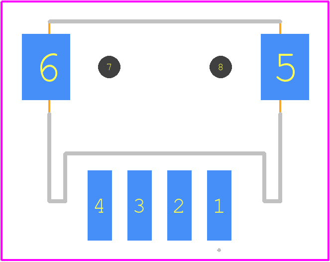 1-292173-4 - TE Connectivity PCB footprint - Other - Other - 1-292173-4-2