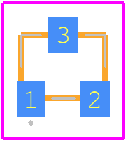 PGB102ST23 - LITTELFUSE PCB footprint - Other - Other - SOT23