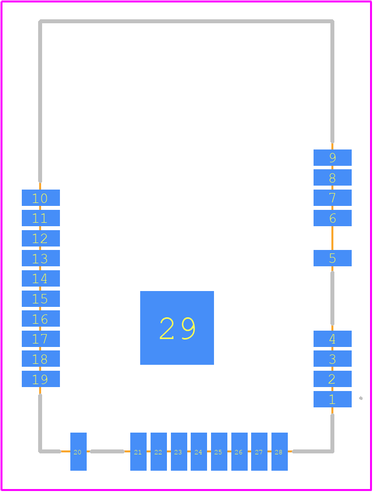 ATWINC1500-MR210UB1140 - Microchip PCB footprint - Other - Other - ATWINC1500-MR210UB1140-3