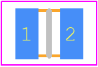 DFE201612R-H-2R2M=P2 - Murata Electronics PCB footprint - Other - Other - 0806 (2016) T=1.2mm