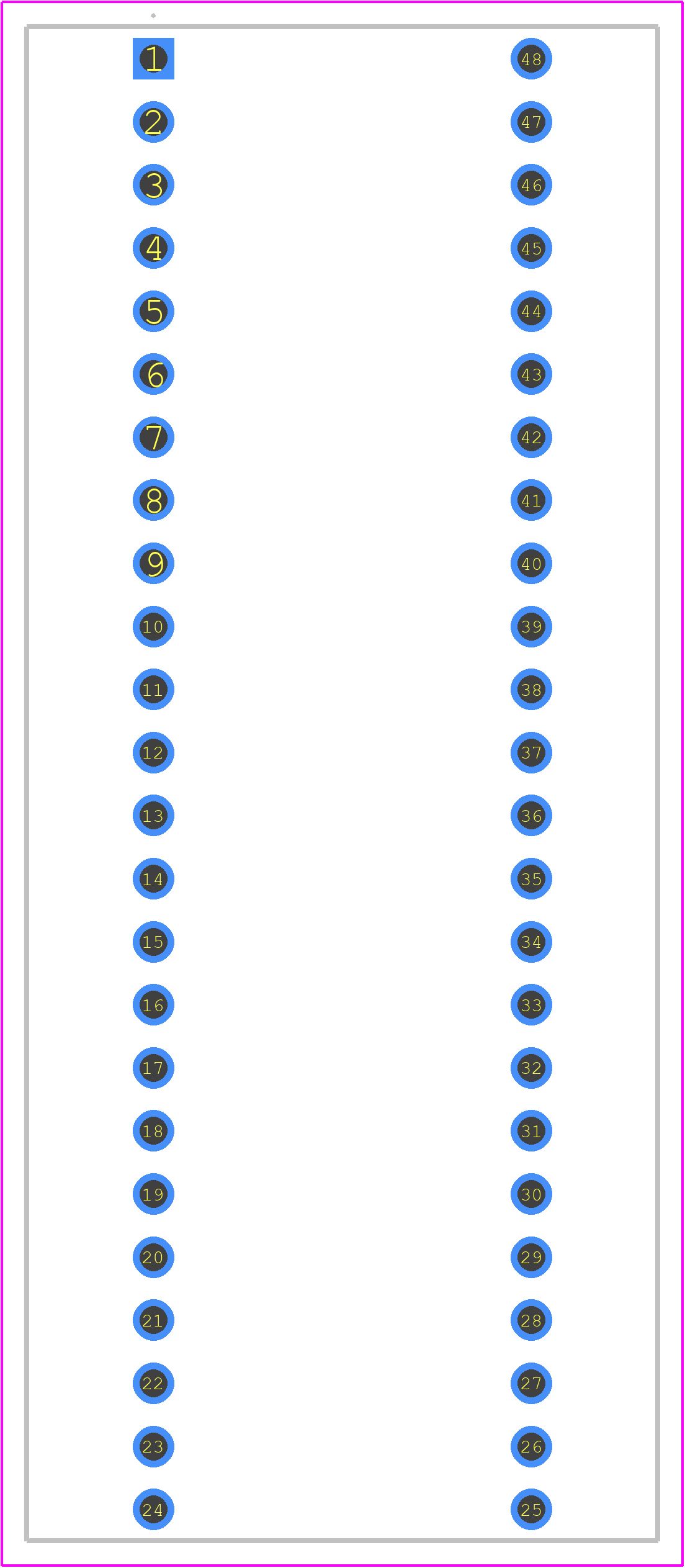 IPC0136 - Chip Quik PCB footprint - Other - Other - DIP-48