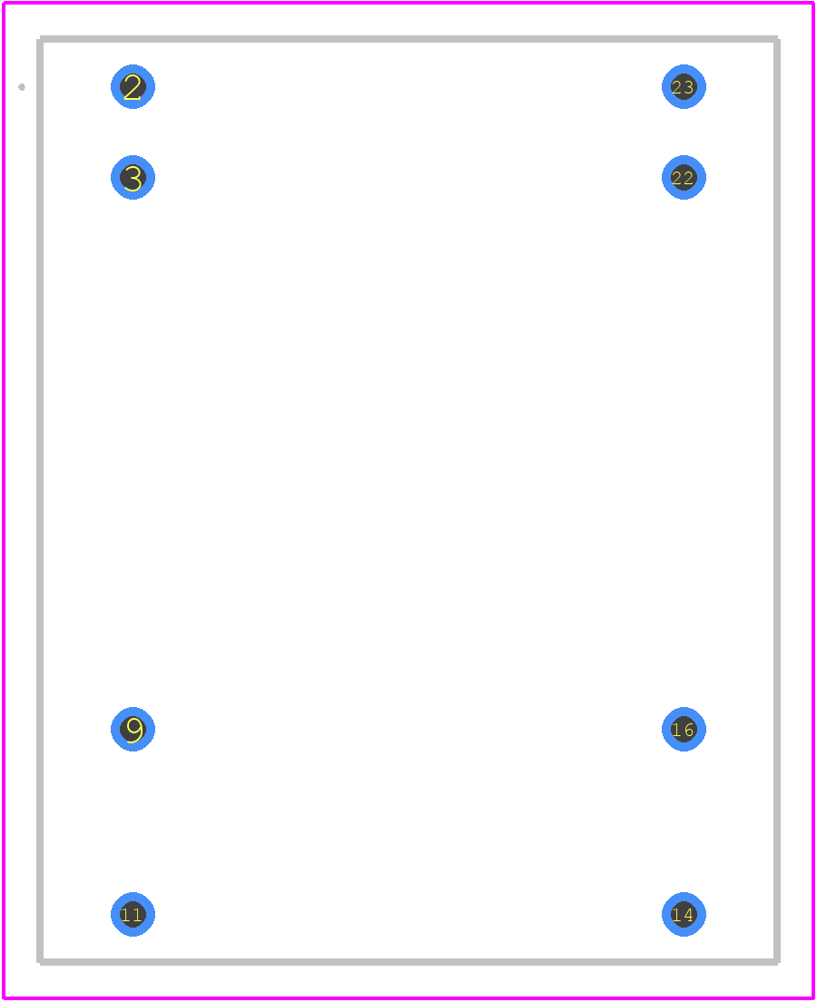 JCA0624D02 - XP POWER PCB footprint - Other - Other - JCA0624D02-2