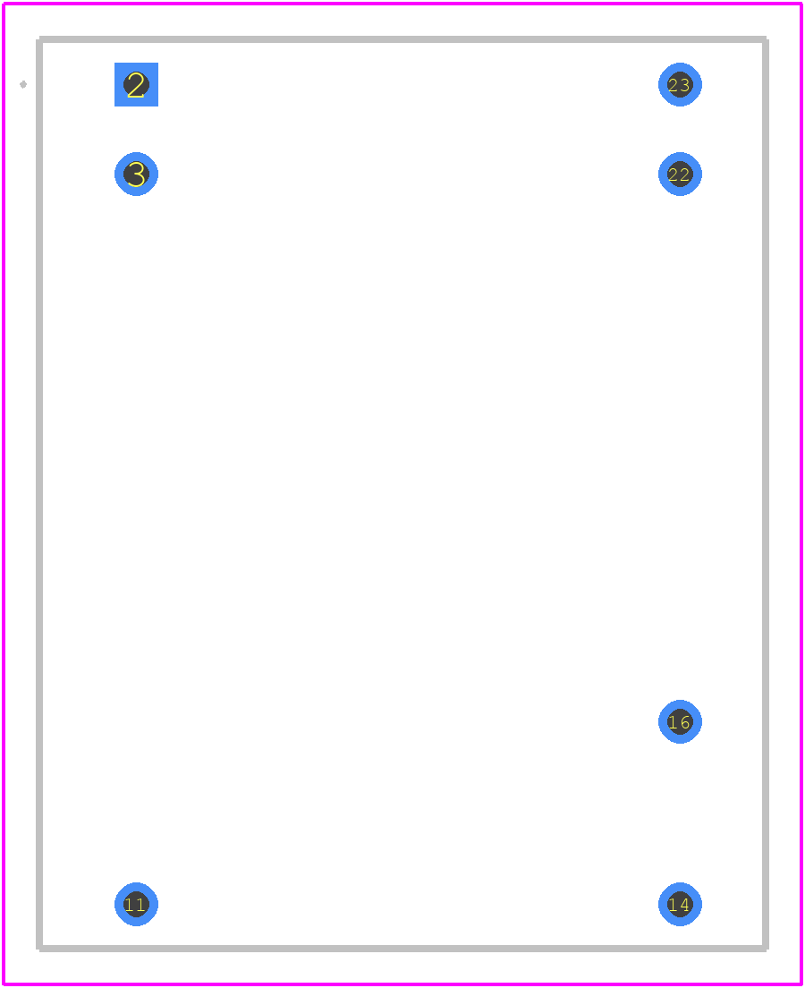 JCA0212S05 - XP POWER PCB footprint - Other - Other - JCA0212S05-2