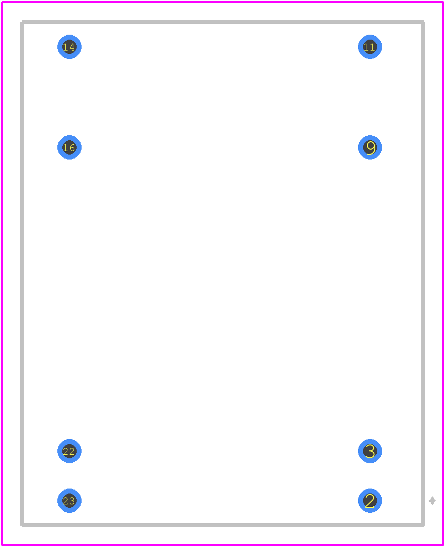 JCA0412D02 - XP POWER PCB footprint - Other - Other - JCA0412D02-2