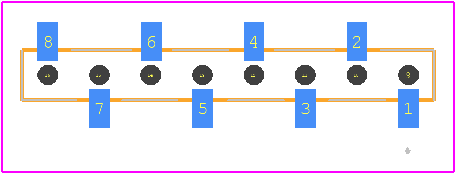 963108-2000-AR-PR - 3M PCB footprint - Other - Other - 963108-2000-AR-PR-1