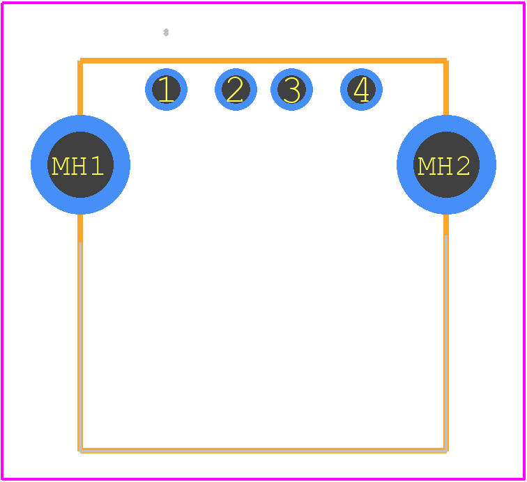 1-292303-7 - TE Connectivity PCB footprint - Other - Other - 1-292303-7-3