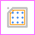 DMP1011UCB9-7 - Diodes Incorporated PCB footprint - BGA - BGA - LP08152R7245