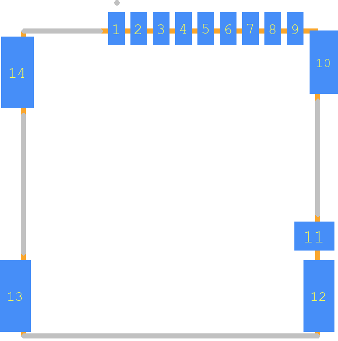 PJS008-2003-0 - Yamaichi PCB footprint - Other - Other - PJS008-2003-0