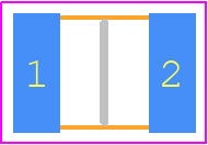 RN73H2ETTD7150F25 - KOA Speer PCB footprint - Resistor Chip - Resistor Chip - 2E (1210)_2021