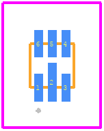 ESDA6V1P6 - STMicroelectronics PCB footprint - Other - Other - ESDA6V1P6-9