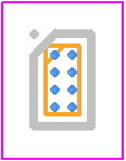 ADAU7002ACBZ-RL - Analog Devices PCB footprint - BGA - BGA - 8-Ball Wafer Level Chip Scale Package [WLCSP] (CB-8-6)