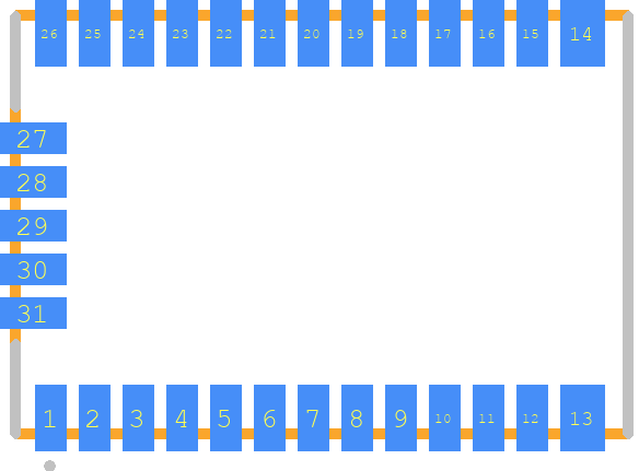 CAM-M8Q - u-blox PCB footprint - Other - Other - CAM-M8Q