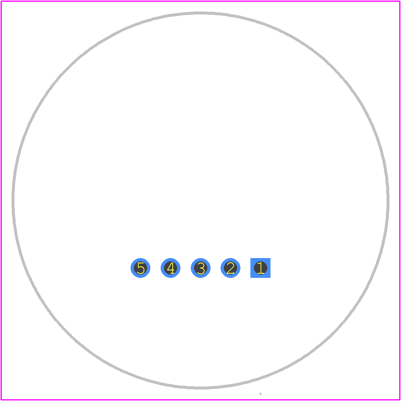 63R256 - Grayhill PCB footprint - Other - Other - 63R256-3