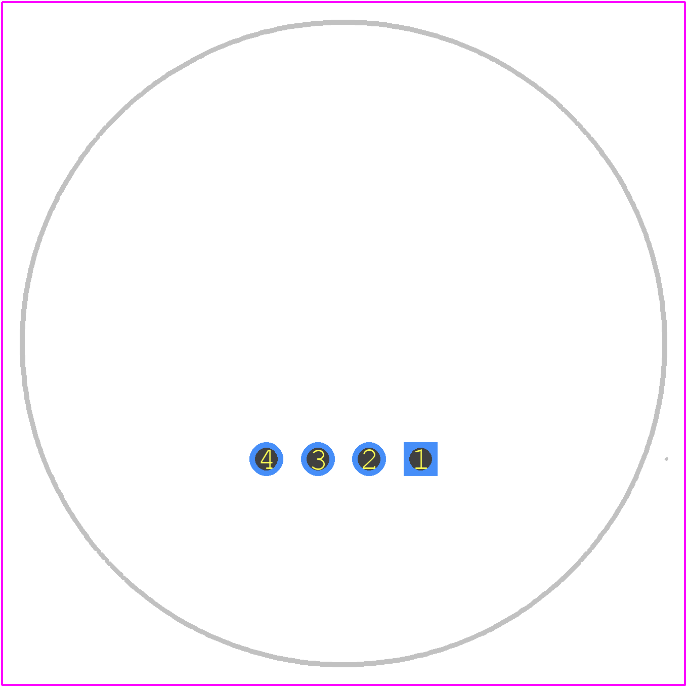 61K128-050 - Grayhill PCB footprint - Other - Other - 61K128-050-4