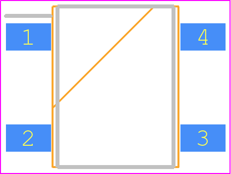 DF06S-G - Comchip Technology PCB footprint - Small Outline Packages - Small Outline Packages - DF06S-G