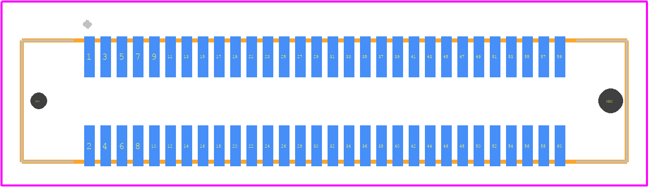5179029-2 - TE Connectivity PCB footprint - Other - Other - 5179029-2-1
