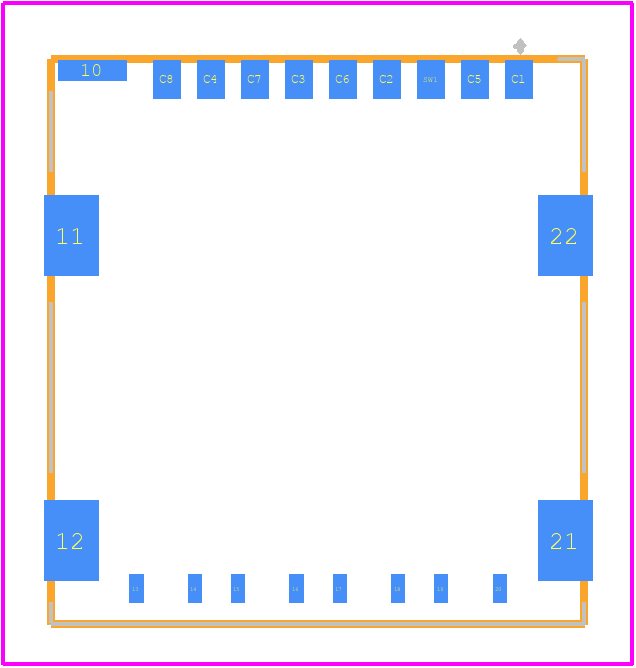 2199337-5 - TE Connectivity PCB footprint - Other - Other - 2199337-5-2