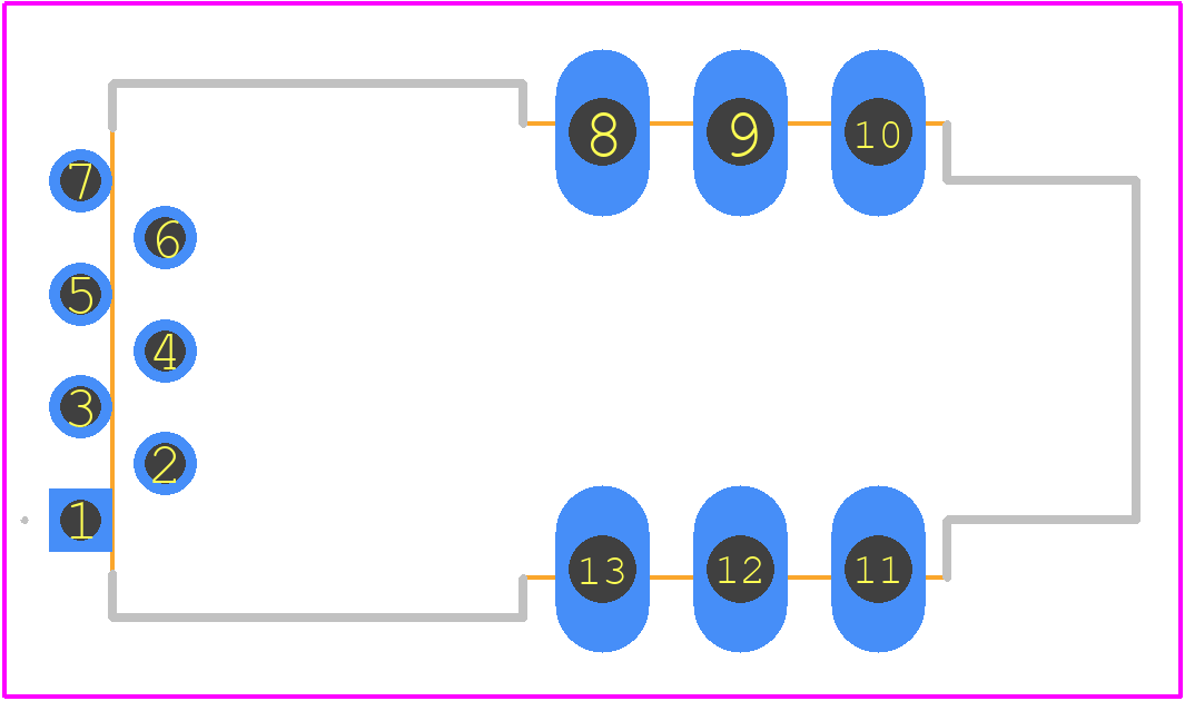 HO 15-NP/SP33-1000 - LEM PCB footprint - Other - Other - HO 15-NP/SP33-1000-2
