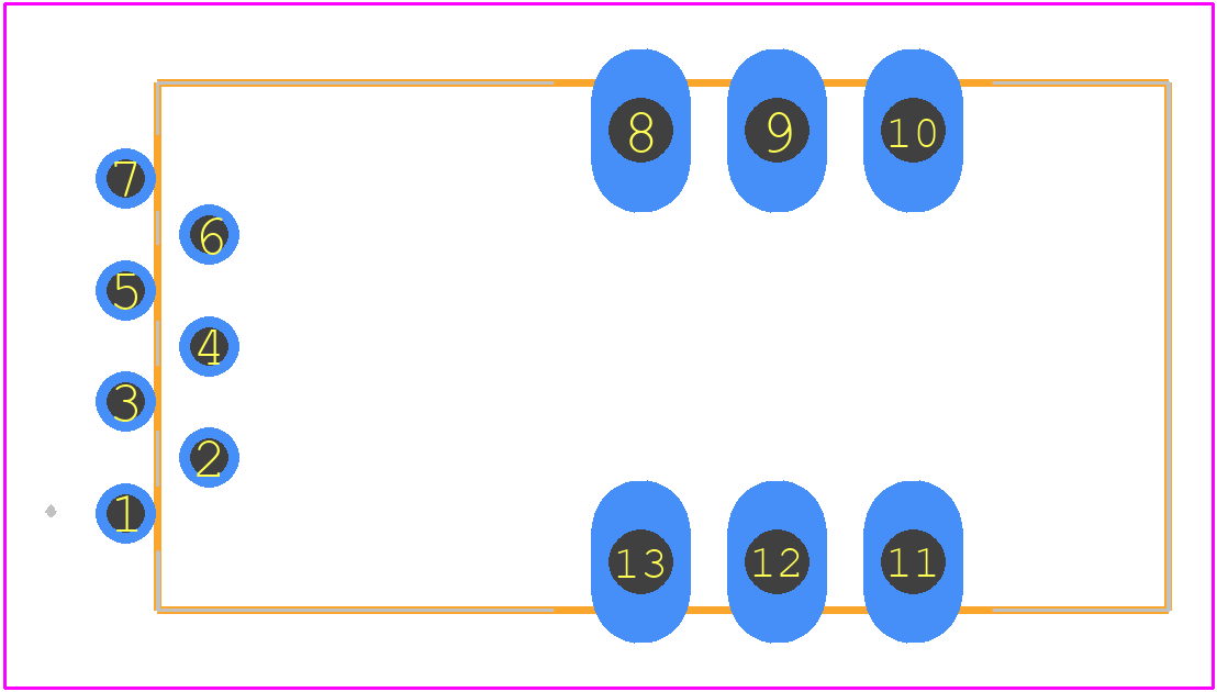 HO 15-NP-0000 - LEM PCB footprint - Other - Other - HO 15-NP-0000-3