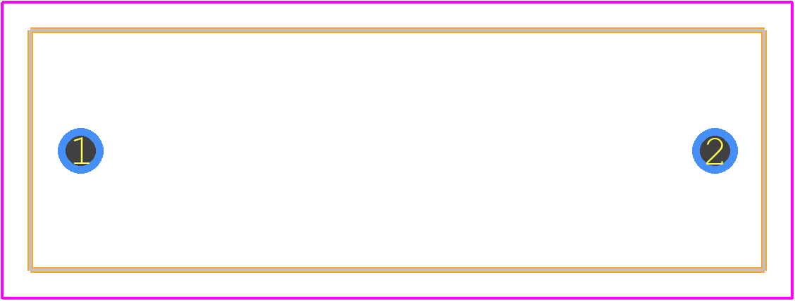 BFC233820684 - Vishay PCB footprint - Other - Other - BFC2338 (26 x 8.5)