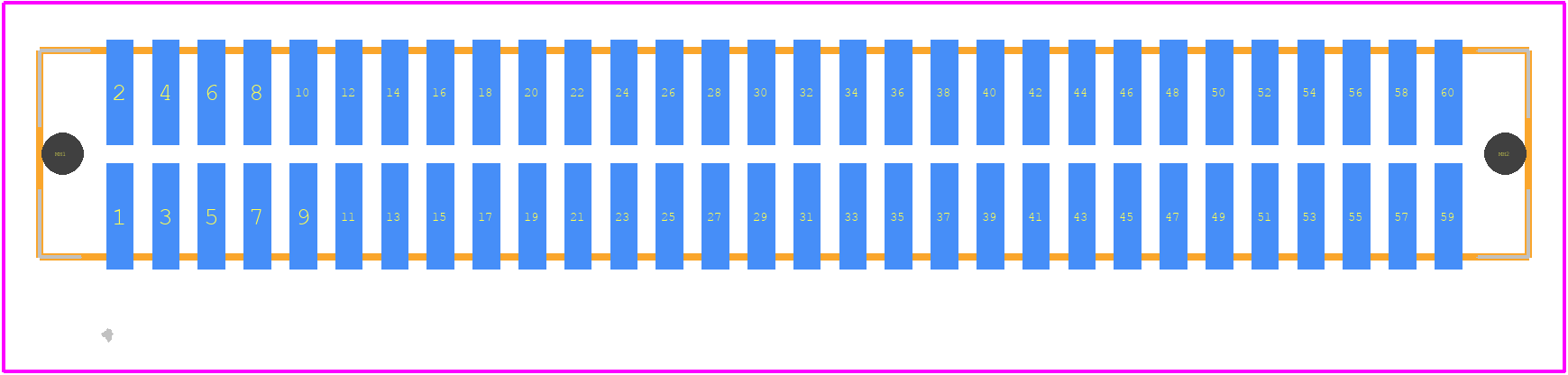 TFML-130-02-S-D-LC - SAMTEC PCB footprint - Other - Other - TFML-130-02-S-D-LC-1