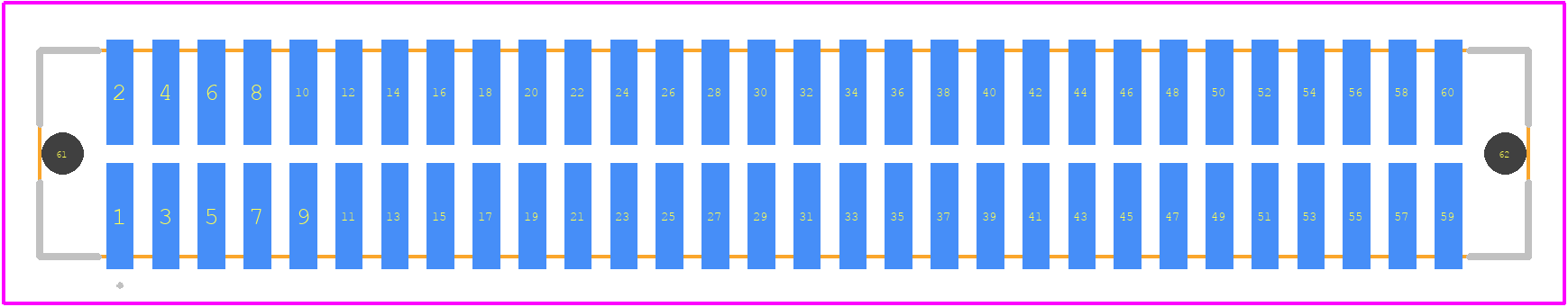 TFML-130-02-S-D-LC-K - SAMTEC PCB footprint - Other - Other - TFML-130-02-S-D-LC-K-1
