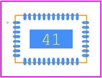 GS12190-INE3 - SEMTECH PCB footprint - Other - Other - 40-Pin QFN