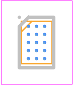 TPS65132LYFFR - Texas Instruments PCB footprint - BGA - BGA - TPS65132LYFFR