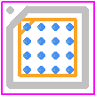 TPS22986YFPR - Texas Instruments PCB footprint - BGA - BGA - yfp