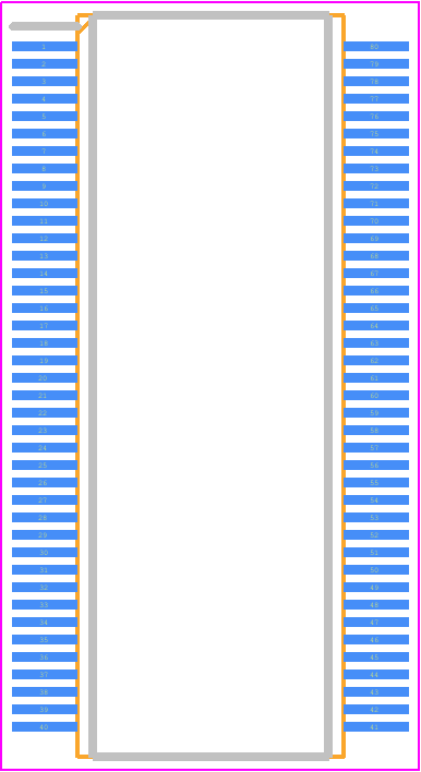 SN74CBT34X245DBBR - Texas Instruments PCB footprint - Small Outline Packages - Small Outline Packages - DBB (R-PDSO-G**)