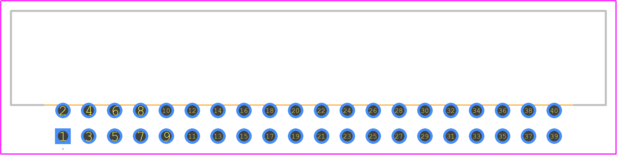 HTST-120-04-L-D-RA - SAMTEC PCB footprint - Other - Other - HTST-120-04-L-D-RA-2