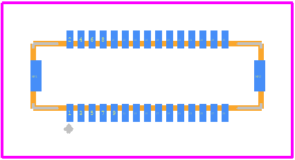 DF37NB-30DS-0.4V(51) - Hirose PCB footprint - Other - Other - DF37NB-30DS-0.4V(51)-1