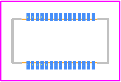 DF30FC-30DS-0.4V(81) - Hirose PCB footprint - Other - Other - DF30FC-30DS-0.4V(81)-1