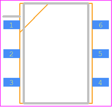 AQV252A - Panasonic PCB footprint - Small Outline Packages - Small Outline Packages - AQV252A