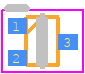BFR360FH6327XTSA1 - Infineon PCB footprint - SO Transistor Flat Lead - SO Transistor Flat Lead - PG-TSFP-3-1