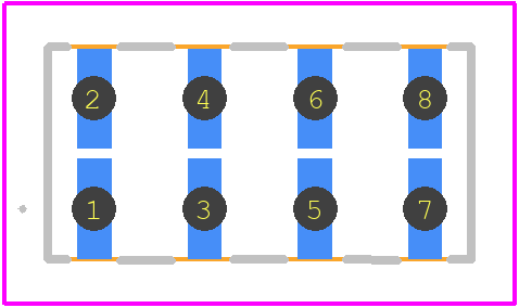 5-146254-4 - TE Connectivity PCB footprint - Other - Other - 5-146254-4-3