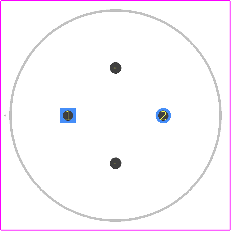 PKM22EPPH2001-B0 - Murata Electronics PCB footprint - Other - Other - PKM22EPPH2001-B0-