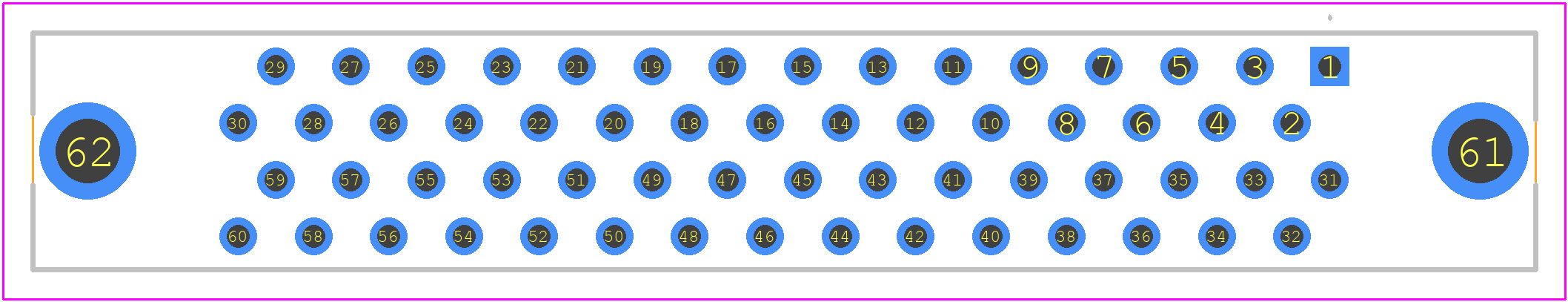 TX24-60R-6ST-H1E - JAE PCB footprint - Other - Other - TX24-60R-6ST-H1E-1