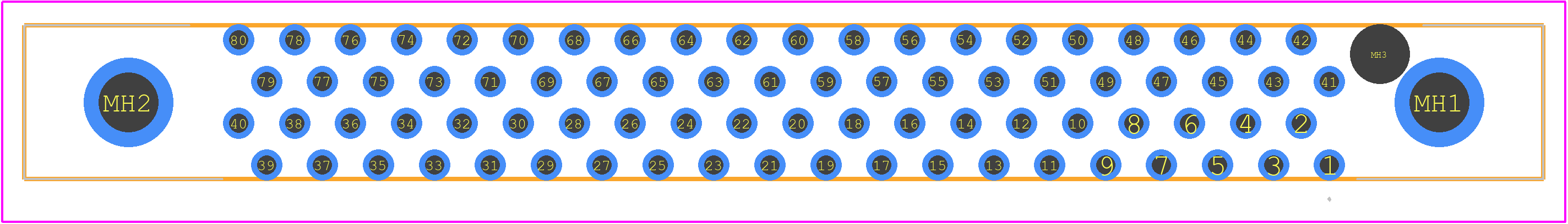 787311-4 - TE Connectivity PCB footprint - Other - Other - 787311-4-4