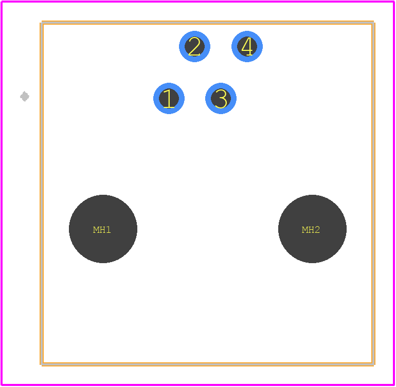 5520258-2 - TE Connectivity PCB footprint - Other - Other - 5520258-2-3