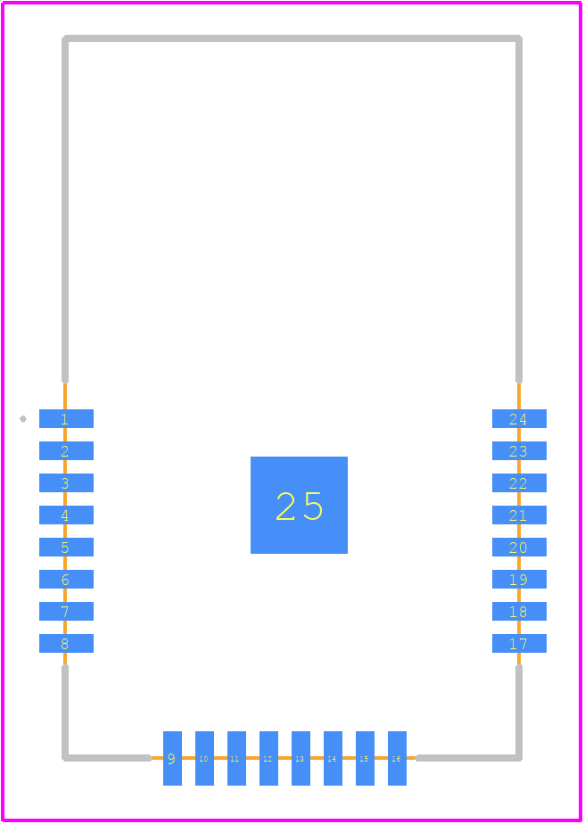 ATBTLC1000-MR110CA - Microchip PCB footprint - Other - Other - ATBTLC1000-MR110CA-4