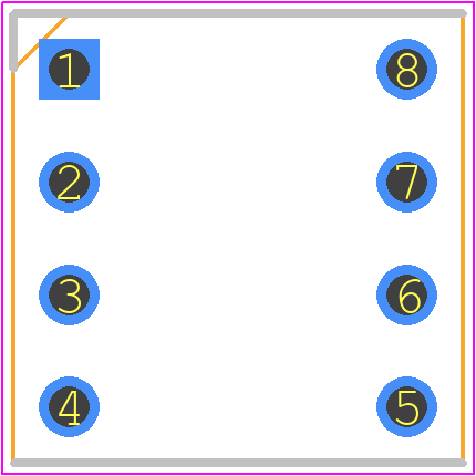 LD11-0246FLF - Halo Electronics PCB footprint - Dual-In-Line Sockets - Dual-In-Line Sockets - LD11-0246FLF